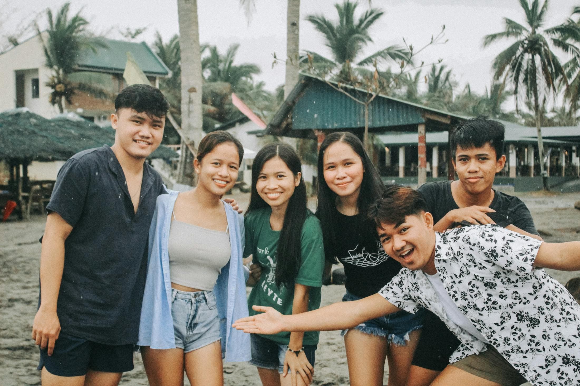 Filipino friends gathering
